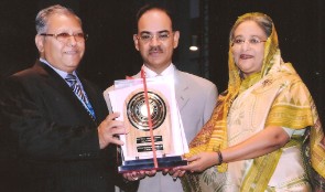 Our honorable Chairman received Award from honorable Prime Ministr of Bangladesh Sheikh Hasina
